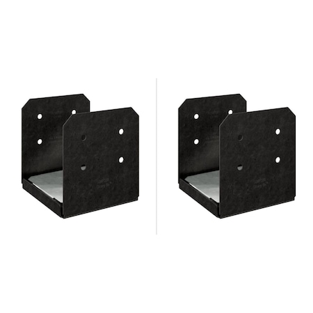 Simpson Strong-Tie Simpson Strong Tie APVB1010  Black Powder-Coated Post Base for 10x10, 2PK APVB1010-2